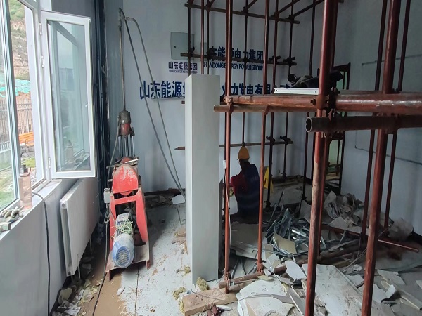 白山厂房基础沉降注浆加固